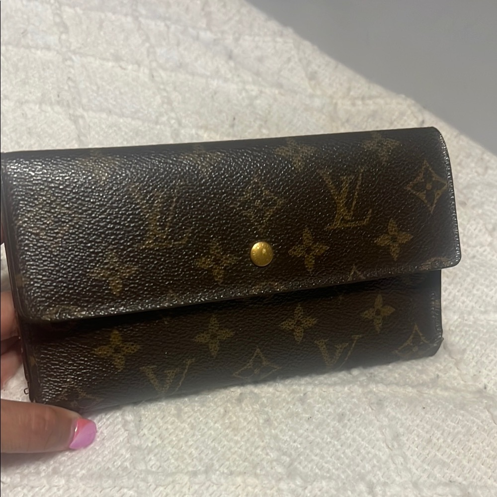 Louis Vuitton Dark Brown Monogram Wallet